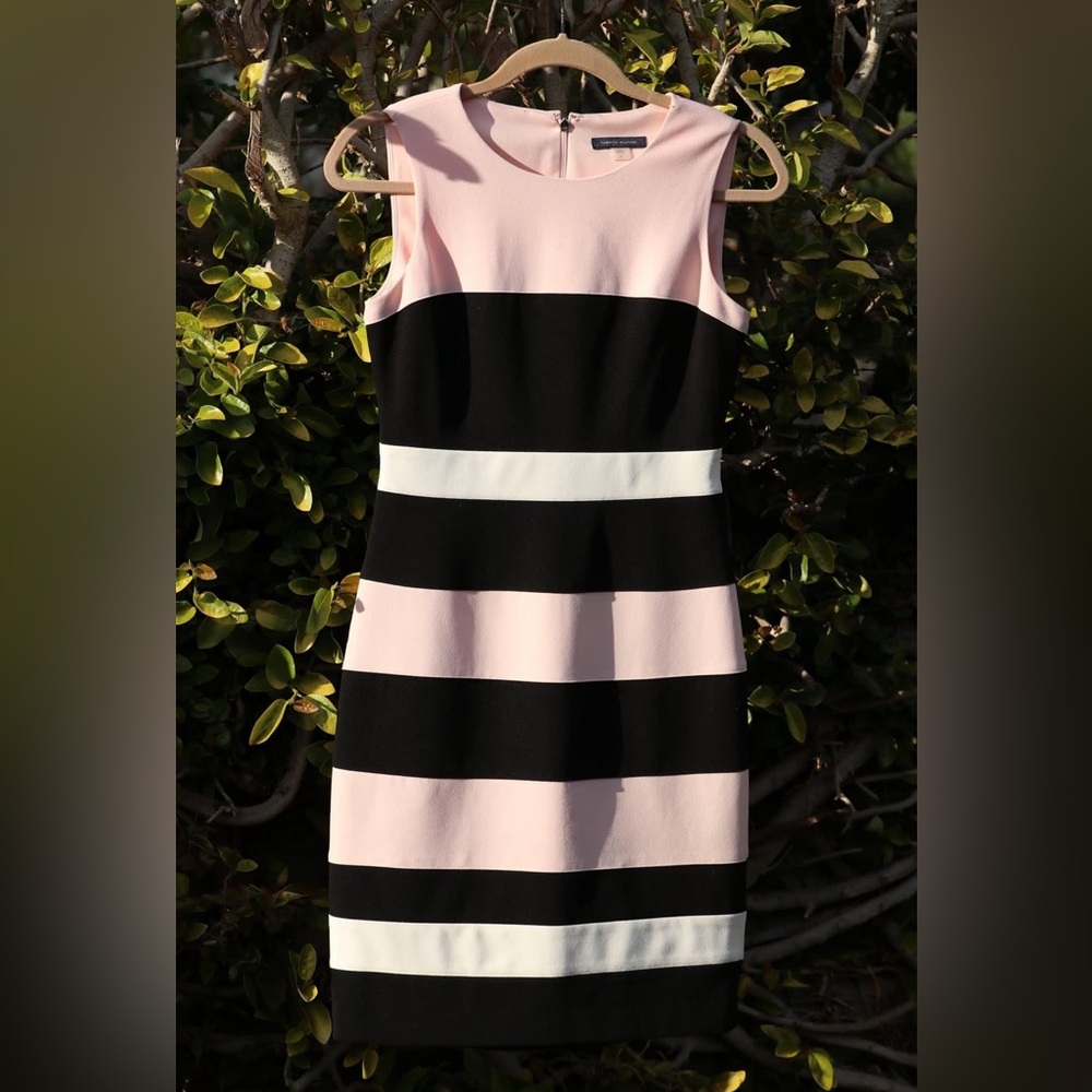 Colorblock Sheath Dress